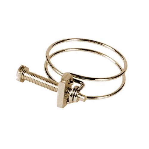 Fat Bob's Garage, OMIX-ADA Part #17737.04, Double Wire Clamp 2.5 Inches 134 Ci L-Head Air Horn To Carb Seal MAIN