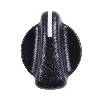 Fat Bob's Garage, OMIX-ADA Part #17903.20, Climate Control Knob, Black Plastic, OE Replacement THUMBNAIL