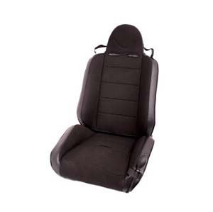 Fat Bob's Garage, Rugged Ridge, Part #13406.15, Jeep CJ/Wrangler RRC Reclining Racing Seat, Black 1976-2002 MAIN