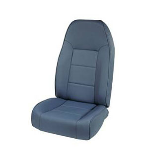 Fat Bob's Garage, Rugged Ridge, Part #13401.05, Jeep CJ/Wrangler Standard Replacement High-Back Seat, Blue 1976-2002 MAIN