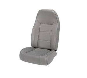 Fat Bob's Garage, Rugged Ridge, Part #13401.09, Jeep CJ/Wrangler Standard Replacement High-Back Seat, Gray 1976-2002 MAIN