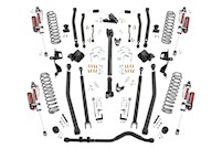 Rough Country 4in Long Arm Lift Kit w/Vertex Shocks 18-20 for Wrangler JL|4-Door MAIN