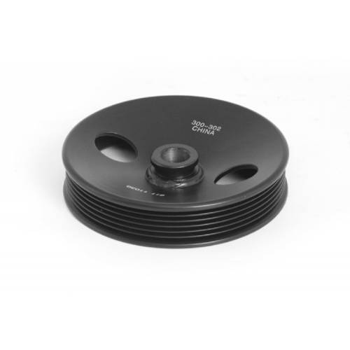 Fat Bob's Garage, OMIX-ADA Part #18011.01, Power Steering Pump Pulley 97-06 Jeep TJ Wrangler MAIN