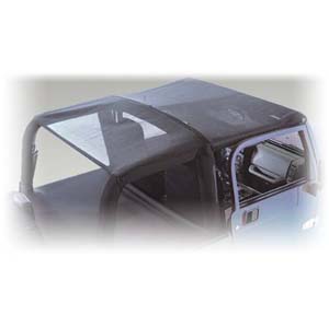 Fat Bob's Garage, Rugged Ridge, Part #13579.03, Roll Bar Top Mesh MAIN