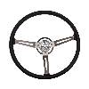 Fat Bob's Garage, OMIX-ADA Part #18031.05, Wheel, Steering Black THUMBNAIL