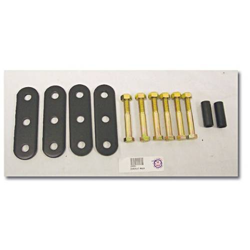 Fat Bob's Garage, Rugged Ridge, Part #18265.01, Jeep CJ Heavy Duty Front/Rear Leaf Spring Shackles 1955-1975 MAIN
