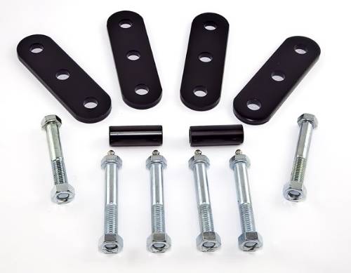 Fat Bob's Garage, Rugged Ridge, Part #18265.02, Jeep CJ Heavy Duty Front/Rear Leaf Spring Shackles 1955-1975 MAIN