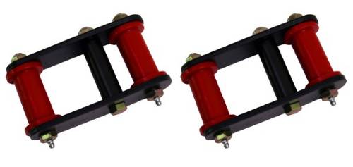 Fat Bob's Garage, Rugged Ridge, Part #18265.04, Jeep CJ Heavy Duty Front/Rear Leaf Spring Shackles 1955-1975 MAIN