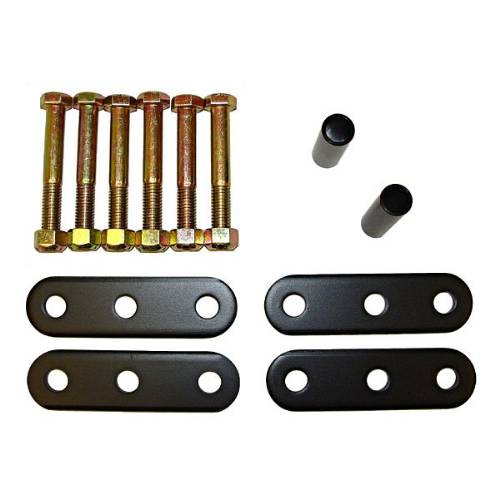Fat Bob's Garage, Rugged Ridge, Part #18265.05, Jeep CJ Heavy Duty Front Leaf Spring Shackles 1976-1986 MAIN