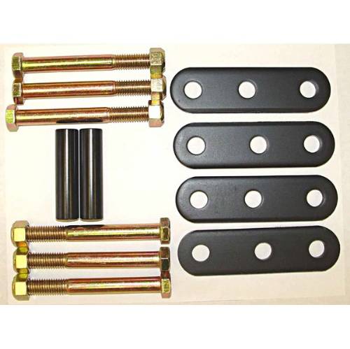 Fat Bob's Garage, Rugged Ridge, Part #18265.09, Jeep CJ Heavy Duty Rear Leaf Spring Shackles 1976-1986 MAIN