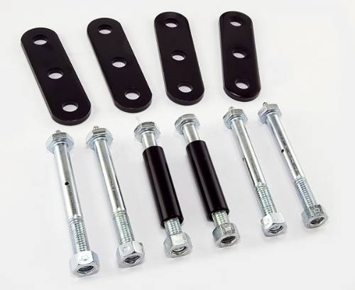 Fat Bob's Garage, Rugged Ridge, Part #18265.10, Jeep CJ Heavy Duty Rear Leaf Spring Shackles 1976-1986 MAIN