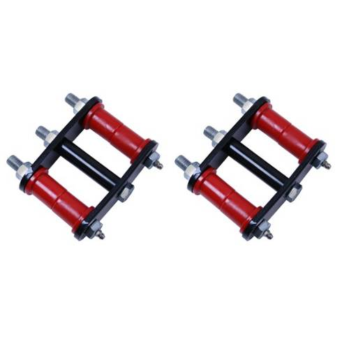 Fat Bob's Garage, Rugged Ridge, Part #18265.12, Jeep CJ Heavy Duty Rear Leaf Spring Shackles 1976-1986 MAIN