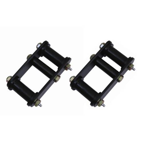 Fat Bob's Garage, Rugged Ridge, Part #18265.15, Jeep YJ Wrangler Heavy Duty Front Leaf Spring Shackles 1987-1995 MAIN