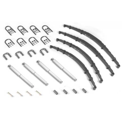 Fat Bob's Garage, OMIX-ADA Part #18290.02, Leaf Spring Kit 55-58 Jeep CJ MAIN