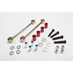 Fat Bob's Garage, Rugged Ridge, Part #18321.01, Rear Sway Bar End Links 4-Inch Lift 07-16 Jeep JK Wrangler MAIN