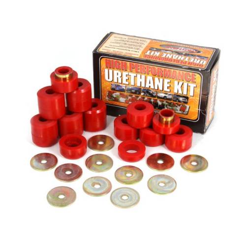 Fat Bob's Garage, Rugged Ridge, Part #18351.06, Mount Kit, Body 97-06 22Pcs MAIN