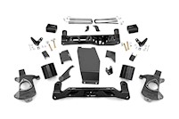 Rough Country 5in GMC Lift Kit 14-18 1500 Denali PU 4WD w/MagneRide|Cast Steel MAIN