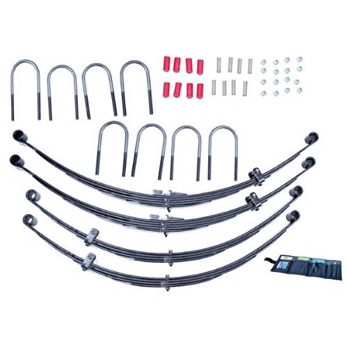 Fat Bob's Garage, Rugged Ridge, Part #18401.14, Jeep CJ 4" Lift Kit Without Shocks 1955-1975 MAIN