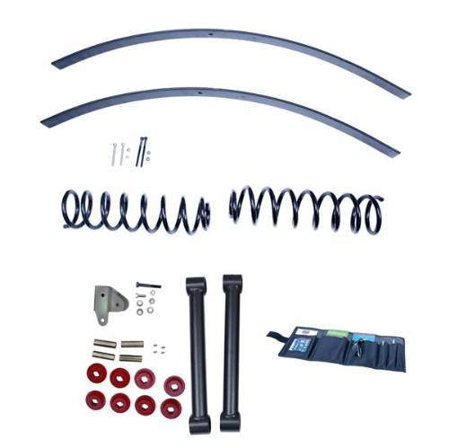 Fat Bob's Garage, Rugged Ridge, Part #18401.70, Jeep XJ Cherokee 3" Lift Kit Without Shocks 1984-2001 MAIN