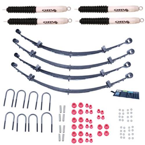 Fat Bob's Garage, Rugged Ridge, Part #18415.08, Jeep CJ 2" Lift Kit With Shocks 1976-1986 MAIN