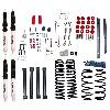 Fat Bob's Garage, Rugged Ridge, Part #18415.40, Jeep TJ Wrangler 4" Lift Kit With Shocks 1997-2002 THUMBNAIL