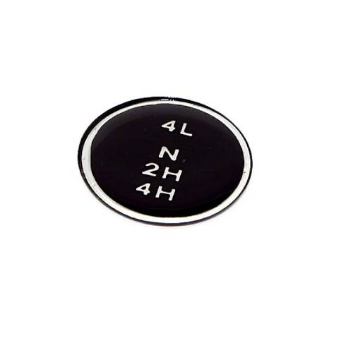 Fat Bob's Garage, OMIX-ADA Part #18607.04, Insert Shift Knob Pattern MAIN
