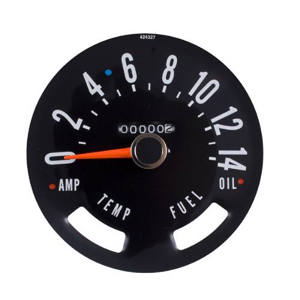 Fat Bob's Garage, OMIX-ADA Part #17207.02, Speedometer KPH MAIN