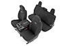 Rough Country GM Neoprene Seat Covers Front and Rear | Black 19-21 1500 91036 THUMBNAIL