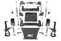 Rough Country 6in Lift Kit|Lifted Struts 19-20 Chevy 1500 PU 4WD/2WD 21732 MAIN