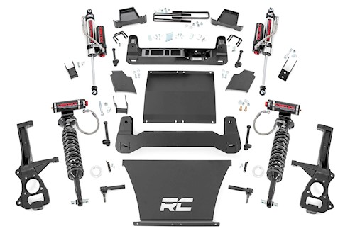 Rough Country 6in Suspension Lift Kit Vertex Shocks 19-20 Chevy 1500 PU 4WD/2WD LARGE