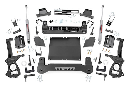 Rough Country 6" Suspension Lift Kit Spacers|Diesel 19-20 CGM 1500 PU 2/4WD LARGE