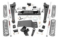 Rough Country 5" Lift Kit Dual Rate Coils M1 Non-AISIN For Ram 2500 19-22 38340 MAIN