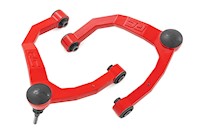 Rough Country Forged Upper Control Arms Chevy/GMC Silverado Sierra 1500 19+ RED MAIN