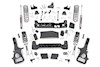 Rough Country 6" Lift Kit Struts 19-24 for Ram 1500 4WD 22" Factory Wheel Models THUMBNAIL