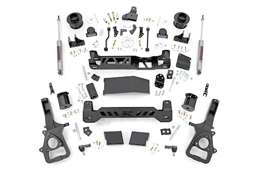 Rough Country 5in for Ram Suspension Lift Kit 19-22 for Ram 1500 4WD | Air Ride LARGE