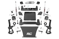Rough Country 6" Lift Kit Mono Leaf Rear N3 GMC Sierra 1500 19-23 26631 MAIN