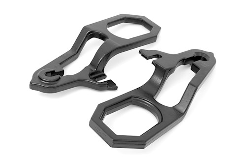 Rough Country Tow Hook Brackets for Ram 1500 4WD 2019-2021 RS182 LARGE