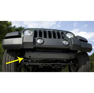 Fat Bob's Garage, Rugged Ridge, Part #18003.30, Jeep JK Wrangler Steering Component Skid Plate 2007-2016 MAIN