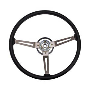Fat Bob's Garage, OMIX-ADA Part #18031.05, Wheel, Steering Black MAIN