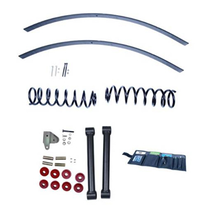 Fat Bob's Garage, Rugged Ridge, Part #18401.70, Jeep XJ Cherokee 3" Lift Kit Without Shocks 1984-2001 MAIN