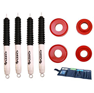 Fat Bob's Garage, Rugged Ridge, Part #18415.80, Jeep WJ Grand Cherokee 2" Coil Spring Spacer Kit, With Shocks 1999-2004 MAIN