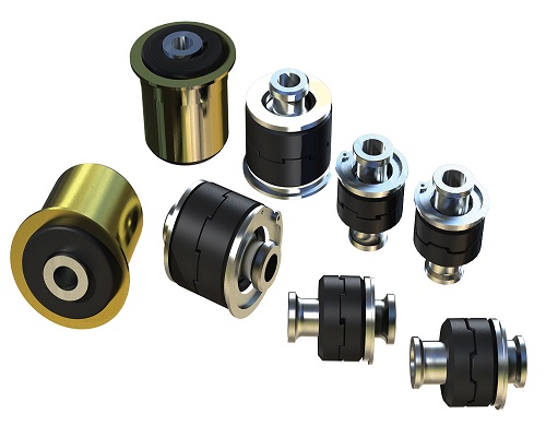 Teraflex JK Front Lower/ Rear Upper Short FlexArm Joint Rebuild Kit - 4 Arms LARGE