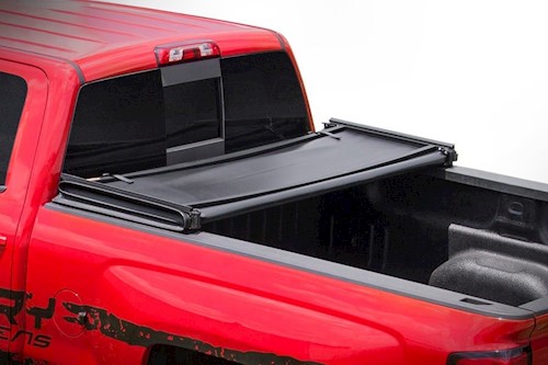 Rough Country Bed Cover Tri Fold Soft 5' Bed Chevy/GMC Canyon/Colorado 15-23 LARGE