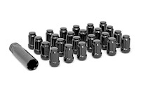 Rough Country 1/2 x 20 Lug Nut Set of 24 Black -502024BLK MAIN