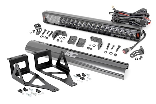 Rough Country LED Bumper Mount 20" Spectrum Dual Row for Ford Super Duty 05-07 LARGE