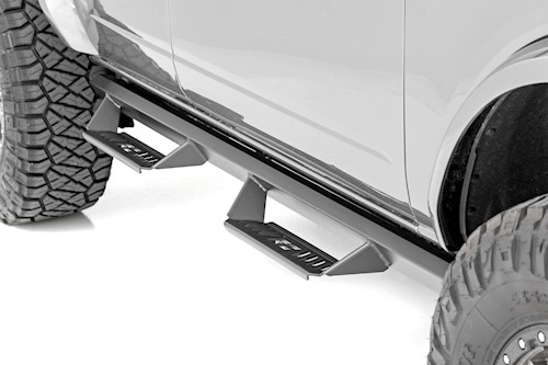 Rough Country AL2 Drop Steps 4-Door for Ford Bronco 4WD 21-22 AL320225 LARGE