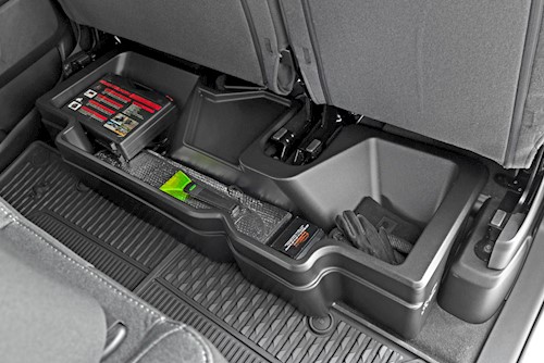 Rough Country Under Seat Storage Crew Cab For Ram 1500 2WD/4WD 2019-2023 LARGE