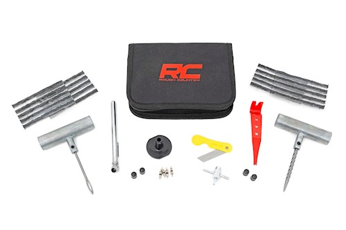 Rough Country Emergency Tire Repair Kit w/Carrying Case 39pcs 99060 LARGE