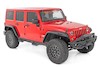 Rough Country High Clearance LED Fender Flare Kit for Jeep Wrangler JK 07-18 THUMBNAIL