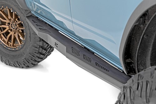 Rough Country Rock Sliders Heavy Duty l 4-Door For Ford Bronco 2021-2023 90803 LARGE